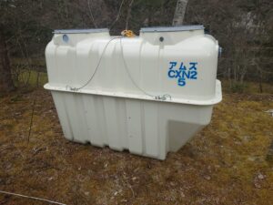 軽井沢町の別荘や一般住宅に多く設置される合併浄化槽