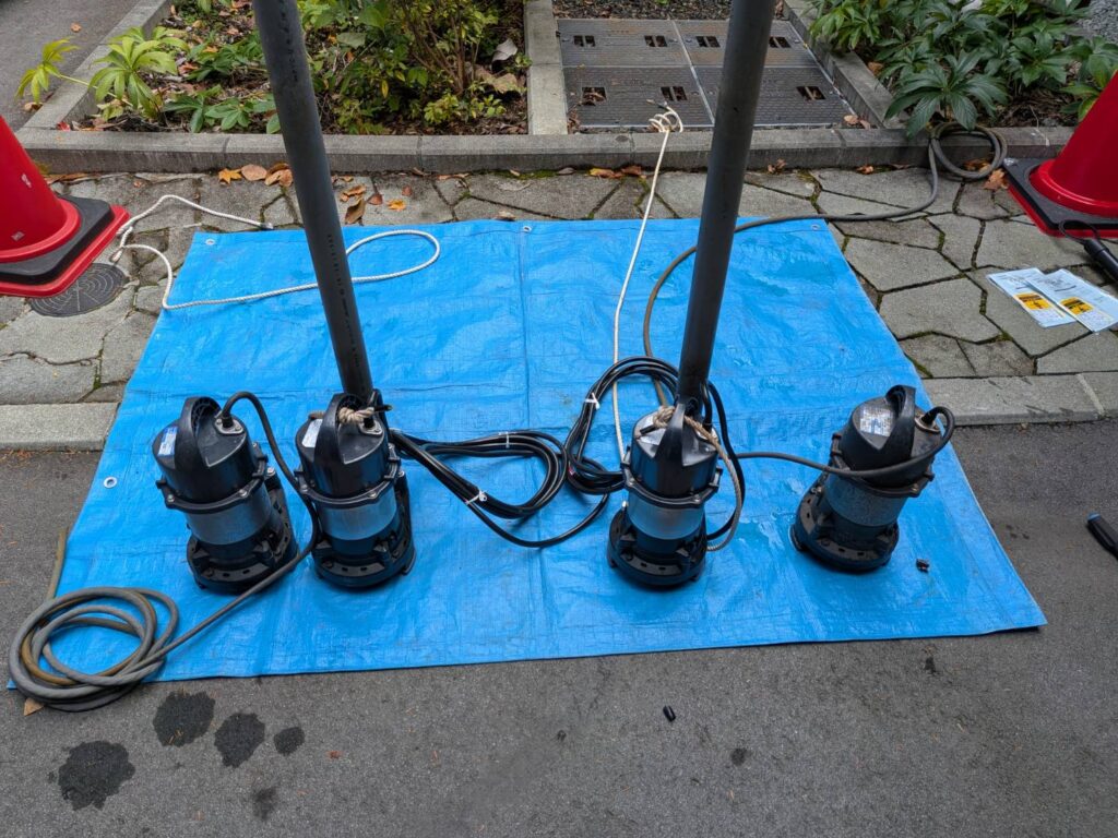 浄化槽の排水ポンプの修理・交換について